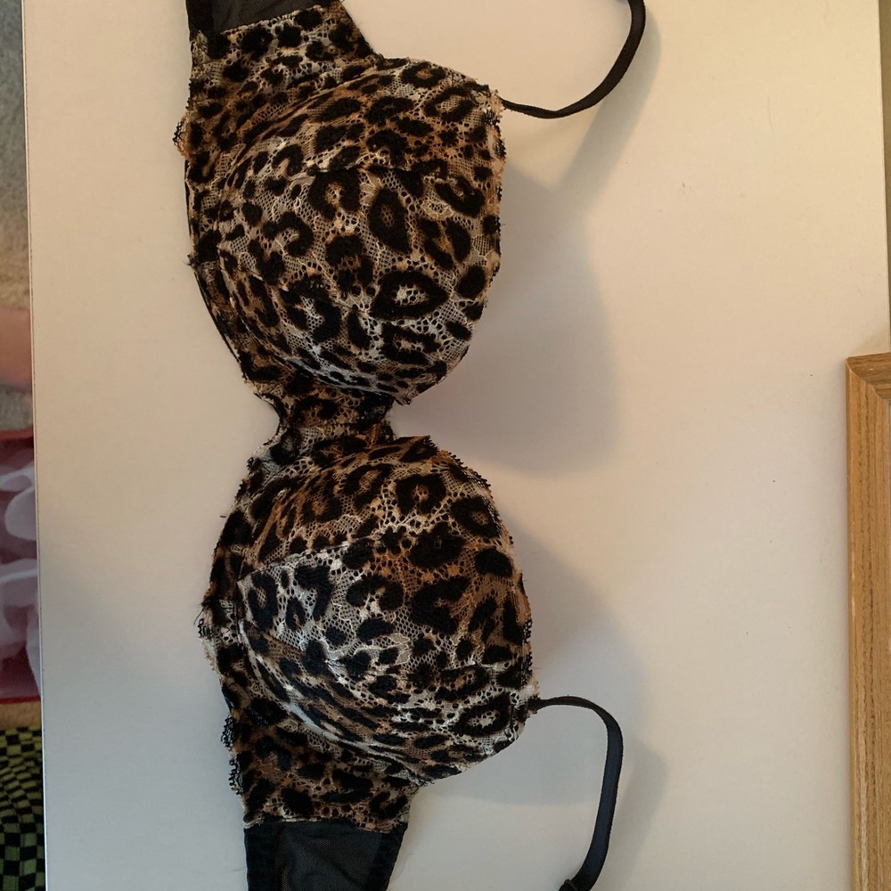 Leopard Print bra